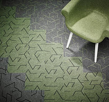 Flotex Triad planks 131013 Green Line фото 2 | FLOORDEALER